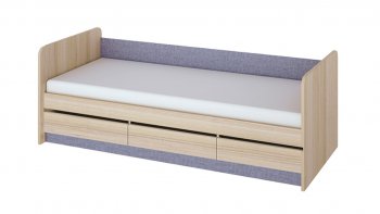 Кровать Индиго с 3-я ящиками ПМ-145.15 в Бердске - mebel154.com