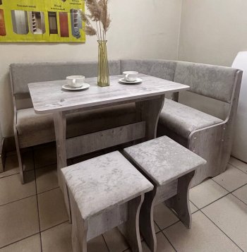 Кухонный уголок Миссия V ткань в Бердске - mebel154.com