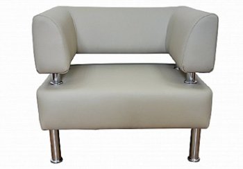Офисное мягкое кресло ИЛТОН одноместный 1 в Бердске - mebel154.com