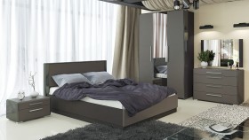Двуспальная кровать с подъемным механизмом Наоми в Бердске - mebel154.com