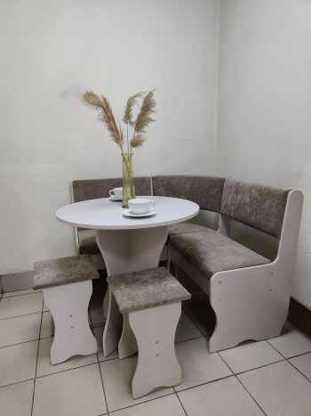 Кухонный уголок Лотос ткань в Бердске - mebel154.com