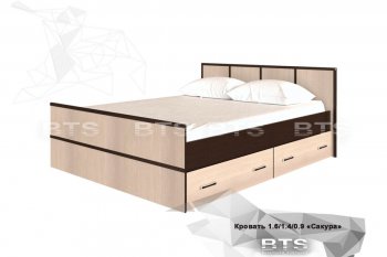 Кровать Сакура 1600(бтс) в Бердске - mebel154.com