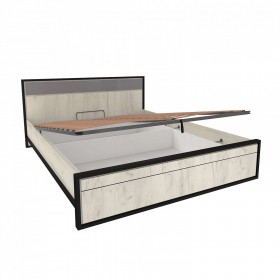Кровать 1600 с подъемным механизмом Техно в Бердске - mebel154.com
