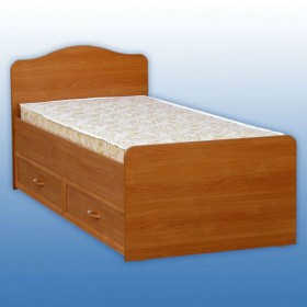 Кровать односпальная с ящиками в Бердске - mebel154.com