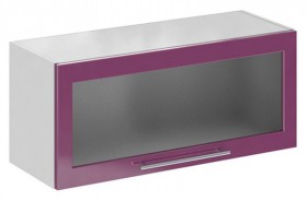 Олива ПГС 800 шкаф верхний горизонтальный стекло в Бердске - mebel154.com