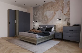 Спальный гарнитур Борнео в Бердске - mebel154.com