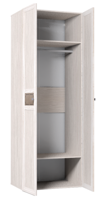 Шкаф для одежды 2-х дверный 54 Карина в Бердске - mebel154.com