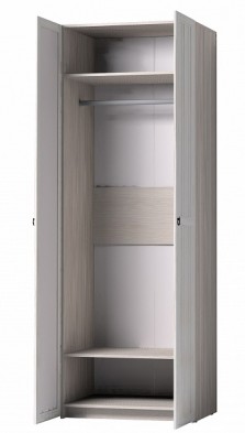 Шкаф для одежды 2-х дверный 54 Марсель в Бердске - mebel154.com