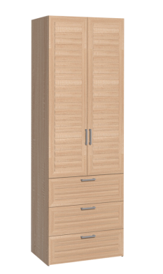 Шкаф для одежды 2-х дверный с ящ 12 Регата в Бердске - mebel154.com
