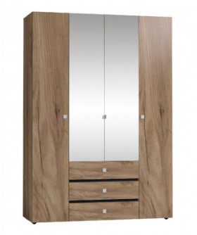 Шкаф для одежды 4-х дверный 555 Neo в Бердске - mebel154.com