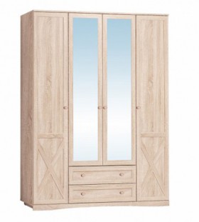 Шкаф для одежды 4-х дверный 9 Adele в Бердске - mebel154.com
