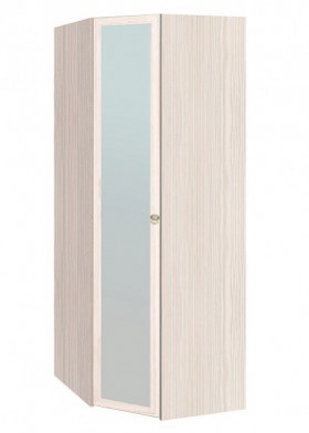 Шкаф для одежды угловой с зеркалом 56-2 Бриз в Бердске - mebel154.com