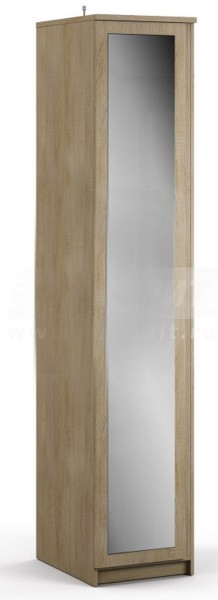 Шкаф однодверный с зеркалом Веста СБ-2260  в Бердске - mebel154.com