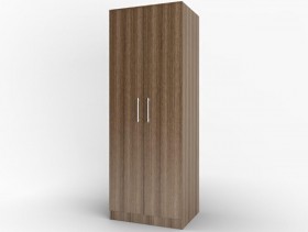 Шкаф распашной ш 800-2 двери (со штангой) в Бердске - mebel154.com