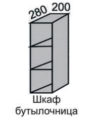 Шкаф верхний 720 ВШ 20 в Бердске - mebel154.com