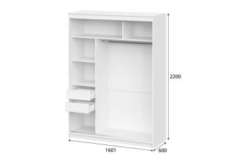 Шкаф-купе ШКП-3   1.6метра в Бердске - mebel154.com